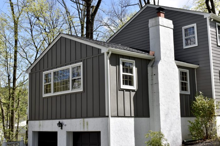 Fiber cement siding repair