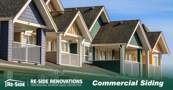 Premium siding options