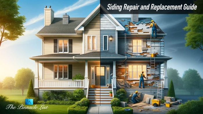 Siding repair and replacement