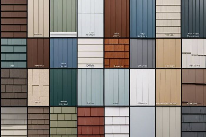 Affordable siding materials