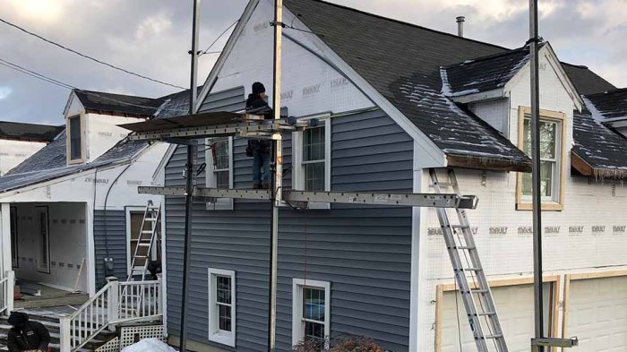 Local siding installation services