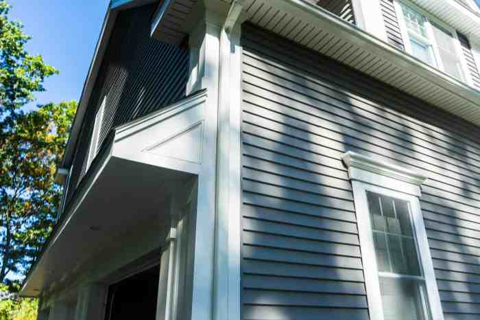 Siding material installation guide