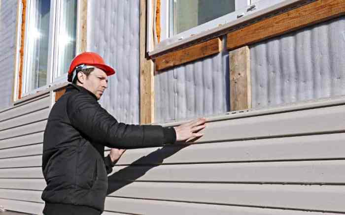 Professional siding installation