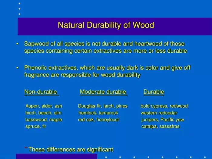 Timber durability chart classes infographic wood hardwood what source htm