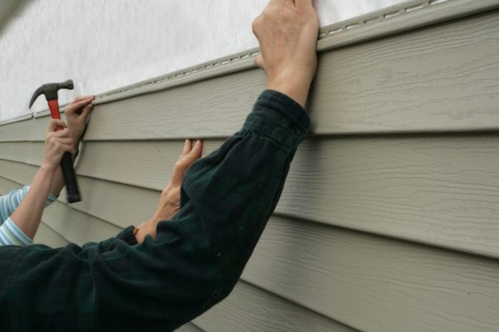 Siding material warranty